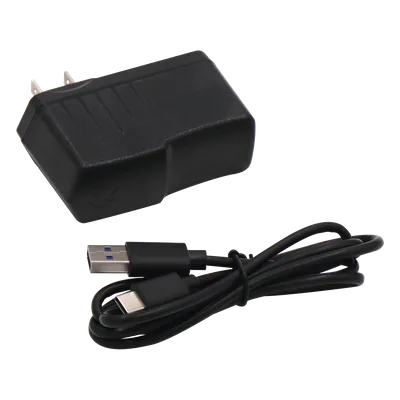 Adaptador de corriente AC/DC / Entrada 100-240 VCA / Salida 5 VCC @ 3 A / Conectores USB-C y micro-USB