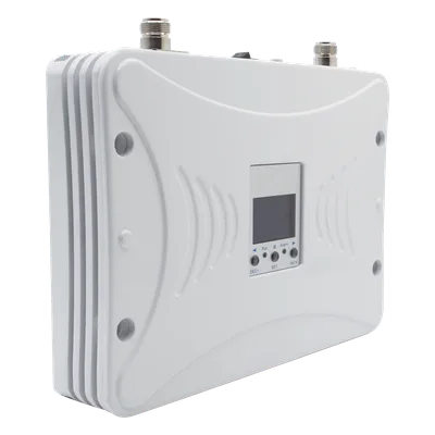 Kit Amplificador de Señal Celular 4G LTE, 3G y Voz. Funciona con Todos los Operadores. Soporta Múltiples Dispositivos y Tecnologías. Hasta 1000 metros cuadrados de Cobertura