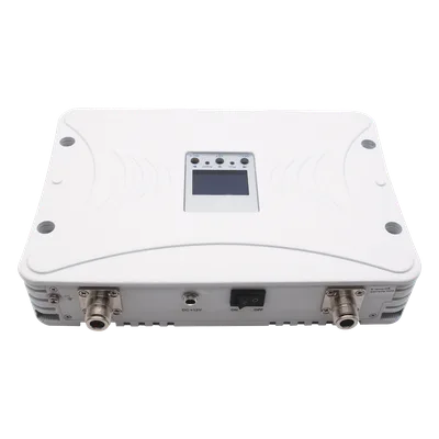 Kit Amplificador de Señal Celular 4G LTE, 3G y Voz. Funciona con Todos los Operadores. Soporta Múltiples Dispositivos y Tecnologías. Hasta 1000 metros cuadrados de Cobertura