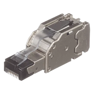 Plug RJ45 Blindado / Terminación en Campo / Cat6A Certificable / 22-26 AWG / -40°C a 85°C / Paquete 10 Piezas