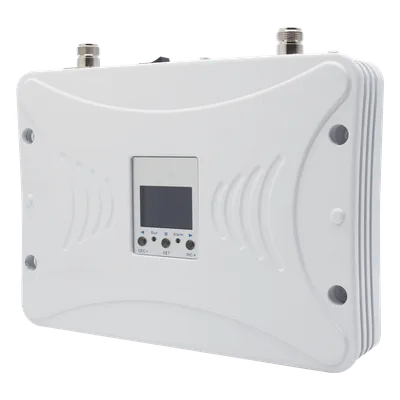 Kit Amplificador de Señal Celular 4.5G LTE, 3G y Voz. Funciona con Todos los Operadores. Soporta Múltiples Dispositivos y Tecnologías. Hasta 1000 metros cuadrados de Cobertura