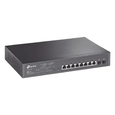 Switch PoE Administrable / 8 Puertos Gigabit PoE+ / 2 Puertos SFP / 150W / SDN / Montaje en Rack