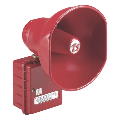 Altavoz amplificado / 30 Watts / 24 VCD / CSFM y UL contra incendios / Tipo 3R / 98.4 pies