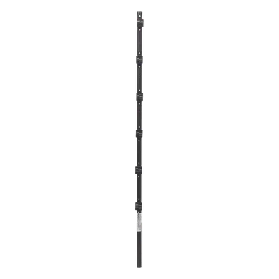 Poste para Cerca Electrificada / Acero Galvanizado Cal. 18 / 1.4 m (4.6 ft) / 6 Aisladores de Paso / Fijación en Concreto / IP Protección Sellada