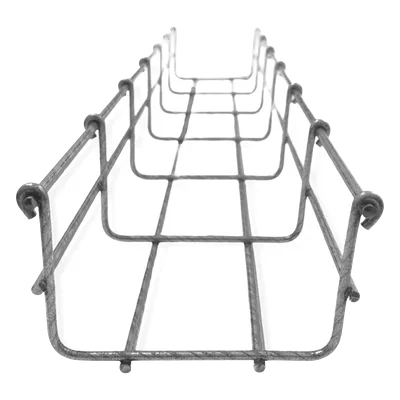 Charola Tipo Malla / 66/100 mm / 105 Cables Cat6 / 3 m (9.8 ft) / Bimetálica Acero-Zinc-Aluminio / Exterior y Zonas Húmedas