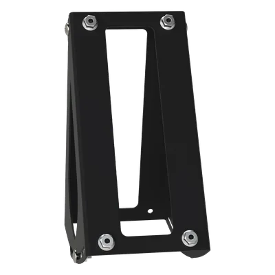 Base de Pared para Lectora / Ángulo Ajustable 25°-55° / Acero con Recubrimiento en Polvo / Instalación en Pared