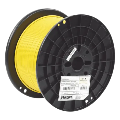 Bobina de Cable UTP / Cat6A / 23 AWG / CMR Riser / 305 m (1000 pies) / Vari-MaTriX / Amarillo