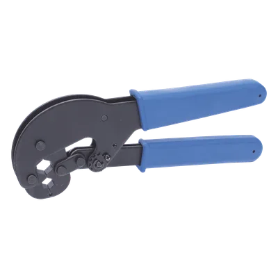 Pinzas para Plegar Conectores Coaxiales / Acero Resistente a Corrosión / Ajuste Automático / Diseño Ergonómico / Conectores 10.8 mm y 13.5 mm