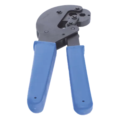Pinzas para Plegar Conectores Coaxiales / Acero Resistente a Corrosión / Ajuste Automático / Diseño Ergonómico / Conectores 10.8 mm y 13.5 mm