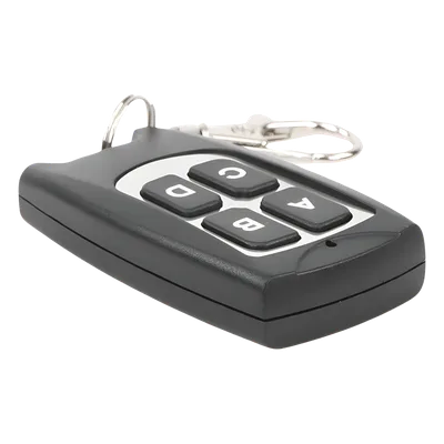 Control Remoto / 4 Canales / 433.92 MHz RFID / 57x32x11 mm / 0.22 oz