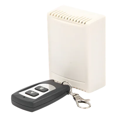 Receptor de 2 Canales / 40 Transmisores / 433.92 MHz / 12VDC / Alcance 30 m (98 pies)