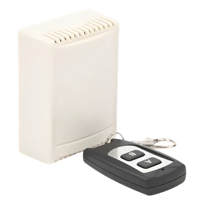 Receptor de 2 Canales / 40 Transmisores / 433.92 MHz / 12VDC / Alcance 30 m (98 pies)