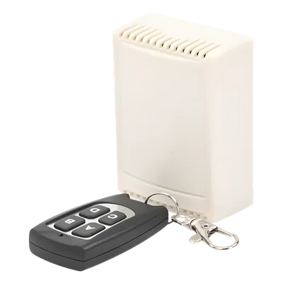 Receptor de 4 Canales / 433.92 MHz / 40 Transmisores / 12VDC / Alcance 30 m / 81x38x22 mm (3.2x1.5x0.9 in)