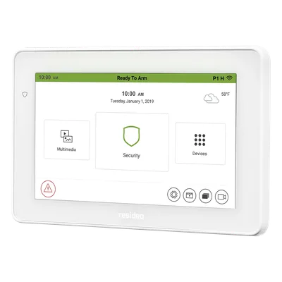 Pantalla Táctil Controladora / 7 Pulgadas WSVGA / Z-Wave Plus / Wi-Fi / 8 Cámaras IP / Compatible VISTA