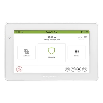 Pantalla Táctil Controladora / 7 Pulgadas WSVGA / Z-Wave Plus / Wi-Fi / 8 Cámaras IP / Compatible VISTA