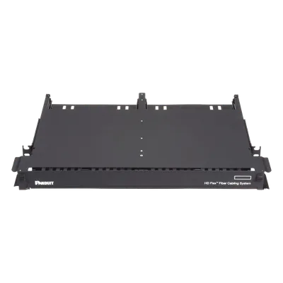 Panel de Distribución de Fibra Óptica / 144 Fibras / 12 Cassettes HD Flex / Bandeja Deslizable / 1 UR