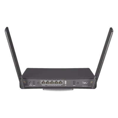 Router Wi-Fi / Dual Band AC1200 / 5 Puertos Gigabit / CPU 4 Núcleos 716 MHz / 256 MB RAM / PoE / Antenas Externas de Alta Ganancia