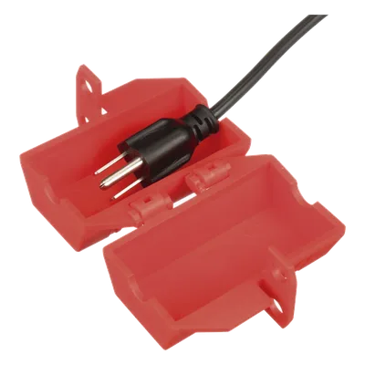 Bloqueo de Seguridad LOTO / 120 Vca / Polipropileno / 88.9 mm Largo / 2 Orificios 12.7 mm