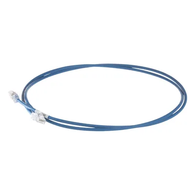 Patch Cord Cat6A / 28 AWG Diámetro Reducido / S/FTP Blindado / CM/LS0H / 1.5 m (4.92 ft) / Azul