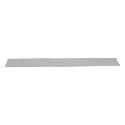 Tapa de Canaleta Ranurada / 4.25 in Ancho / 1.8 m Largo / 6 ft Equivalente / PVC sin Plomo / Gris