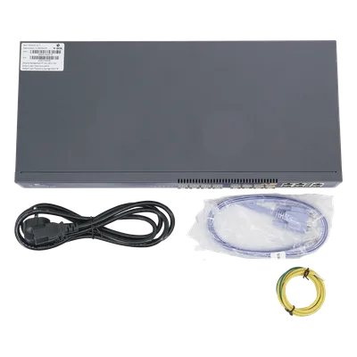 OLT EPON / 4 Puertos PON / 8 Puertos Uplink RJ45+SFP / 256 ONUs / 20 km / Rack 1U