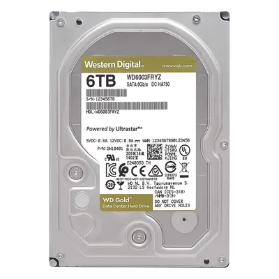 Disco Duro Enterprise 6TB WD GOLD