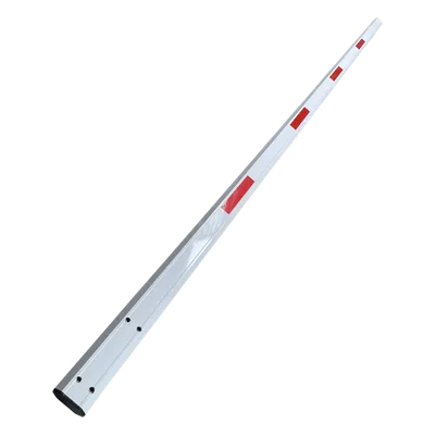 Brazo Telescópico para Barrera / Aluminio / Ajustable hasta 6 m (19.7 ft) / Bandas Rojas de Alta Visibilidad / Compatible con XBS-6M-R y XBS-6M-L