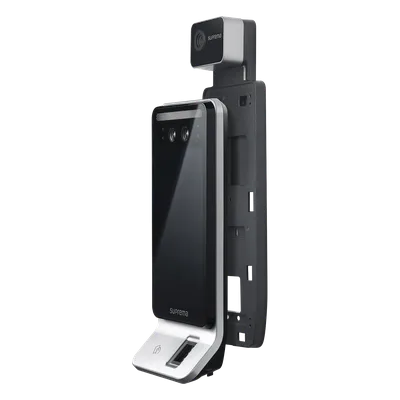 Lector de Reconocimiento Facial y Huella / Detección de Temperatura / RFID EM 125kHz y MIFARE 13.56MHz / CPU Dual Core 1.8GHz + Quad Core 1.4GHz / Memoria 16GB Flash + 2GB RAM / Compatible BioStar2