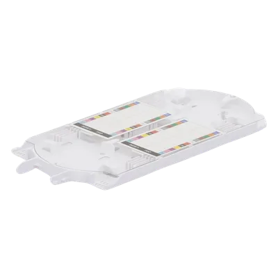 Charola de Empalme para Fibra Óptica / 24 Empalmes por Fusión / Capacidad 144 Núcleos / IP68 / -40°C a +65°C / Φ220x480 mm