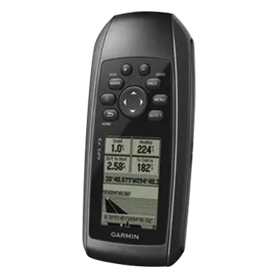 GPS Portátil / Pantalla LCD 4 Niveles de Gris / Resolución 128 x 160 Píxeles / Autonomía +18 Horas / IPX7 / 1000 Waypoints / 10000 Trackpoints / Receptor Alta Sensibilidad / Flotante