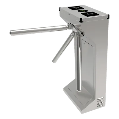 Torniquete Industrial Motorizado / Acero Inoxidable 304 / Bidireccional / Brazo Abatible / 550 mm Ancho de Paso / 18.9 x 11.0 x 37.4 in