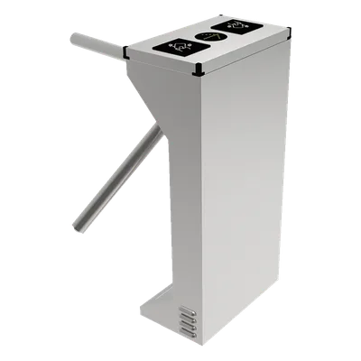Torniquete Industrial Motorizado / Acero Inoxidable 304 / Bidireccional / Brazo Abatible / 550 mm Ancho de Paso / 18.9 x 11.0 x 37.4 in