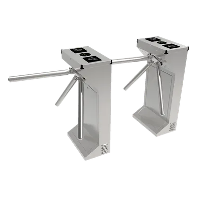 Torniquete Industrial Motorizado / Acero Inoxidable 304 / Bidireccional / Brazo Abatible / 550 mm Ancho de Paso / 18.9 x 11.0 x 37.4 in