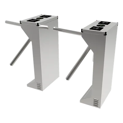 Torniquete Industrial Motorizado / Acero Inoxidable 304 / Bidireccional / Brazo Abatible / 550 mm Ancho de Paso / 18.9 x 11.0 x 37.4 in