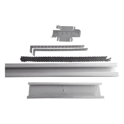 Extensión de Riel Tipo C / 1 m (3.3 ft) / Capacidad 100 kg / Acero Estructural / Sistema AccessRailC3