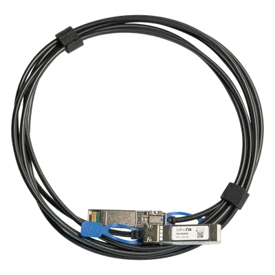 Cable de Conexión Directa SFP / Triple Velocidad 1G/10G/25G / Longitud 1 m (3.3 ft) / Baja Latencia / Bajo Consumo / MTBF 100,000 h