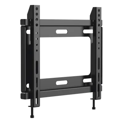 Soporte de Pared Universal para Pantallas / VESA 100x100 y 200x200 / Acero SPCC / 250 x 220 x 25 mm / 0.75 kg / Negro