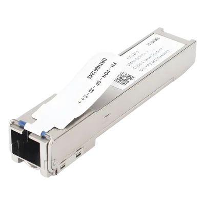 Módulo SFP GPON / Clase C++ / TX 1490 nm / RX 1310 nm / 2.488 Gbps TX / 1.244 Gbps RX / SC/PC Simplex / 20 km