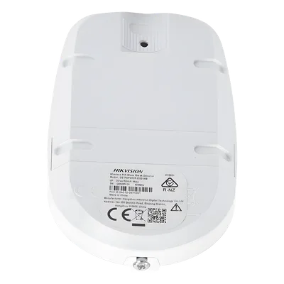 Sensor de Movimiento PIR y Ruptura de Cristal Inalámbrico / Detección PIR 12 m (39.4 ft) / Cobertura 85.9° / Ruptura de Cristal 8 m (26.2 ft) / 120° / Inmunidad a Mascotas 30 kg (66 lb) / Batería 4 Añ