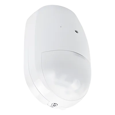 Sensor de Movimiento PIR y Ruptura de Cristal Inalámbrico / Detección PIR 12 m (39.4 ft) / Cobertura 85.9° / Ruptura de Cristal 8 m (26.2 ft) / 120° / Inmunidad a Mascotas 30 kg (66 lb) / Batería 4 Añ