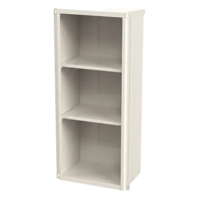 Gabinete Abierto / 3 Niveles / Sin Puerta / Acero Galvanizado / 400 x 1060 x 300 mm (15.7 x 41.7 x 11.8 in)