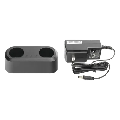 Cargador de Batería de Litio / Compatible con Cámaras Térmicas Portátiles / Diseño Compacto / Indicador LED de Estado