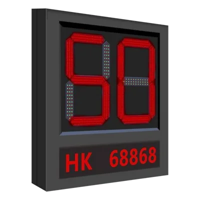 Pantalla LED para Aplicación de Estacionamientos / Indicador de Estados como Exceso de Velocidad, Velocidad Normal