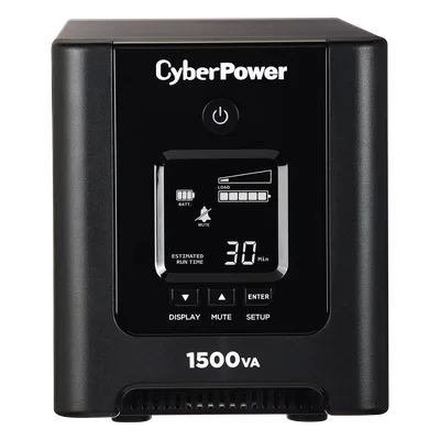 UPS de 1500 VA/1050 W, Topología Línea Interactiva, Entrada 120 Vca NEMA 5-15P, Onda Senoidal Pura, Tipo Mini Torre, Con 8 Tomas NEMA 5-15R