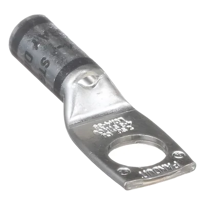 Terminal de Compresión / Calibre 4 AWG / Orificio 3/8 in (9.5 mm) / Estañado / 90°C / 35 kV