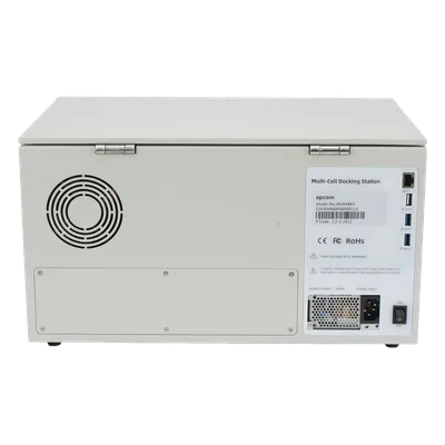 Estación de Descarga para Body Cam / 8 Puertos / Pantalla Táctil 10 Pulgadas / Ethernet 1000 Mbps / Almacenamiento 36 TB / Android Integrado