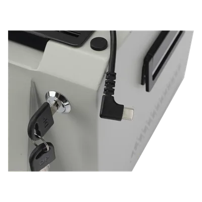 Estación de Descarga para Body Cam / 8 Puertos / Pantalla Táctil 10 Pulgadas / Ethernet 1000 Mbps / Almacenamiento 36 TB / Android Integrado