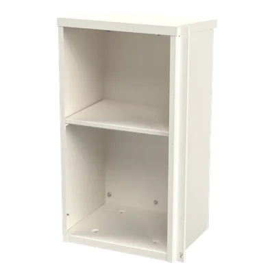 Gabinete Acero Galv. para 2 Baterías PL110D12 (400 x 730 x 300mm). Puerta Ventilada. Acc. para piso o poste No incluidos.