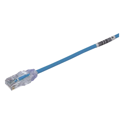Cable de Parcheo UTP Cat6 / 28 AWG Diámetro Reducido 3.8 mm / 10 m (32.81 ft) / Rendimiento 250 MHz / Doble Clasificación CM/LSZH / PoE hasta 90 W