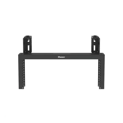Rack de Distribución Aéreo / 4 UR / Rieles Roscados #12-24 / Carga 27 kg (60 lb) / Profundidad 83 mm (3.3 in) / Montaje Universal